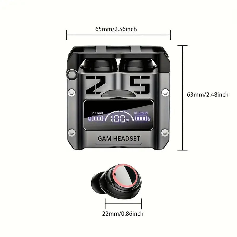 Original M25 TWS Wireless Headphones Earphones Bluetooth Touch Control Noise Reduction Stereo Earbuds Headsets for Xiaomi Iphone