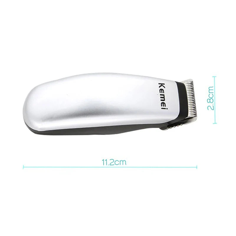 Kemei Mini Portable Hair Trimmer Cutting Machine Newly Design Electric Hair Clipper  Beard Barber Razor Men Style Tools KM-666