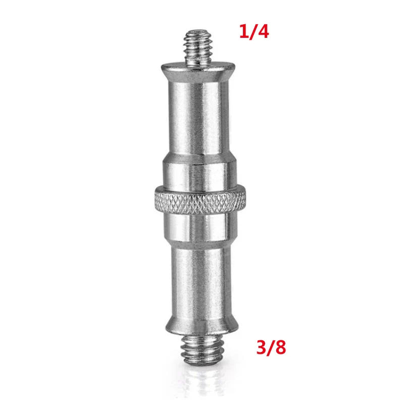 1/4 turn 3/8 socket stud male adapter metal camera screw photo hand tool umbrella flash tripod photo studio accessories