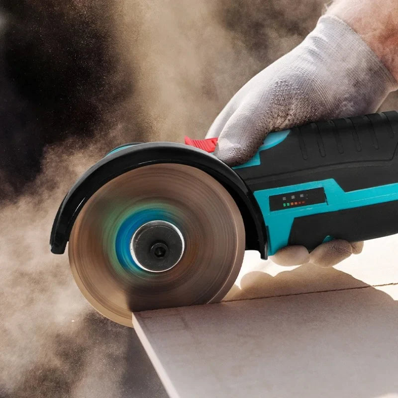 12V brushless/wire drawing Angle grinder 1PCS lithium battery 450W 18500Rpm cordless mini polishing machine cutting and grinding