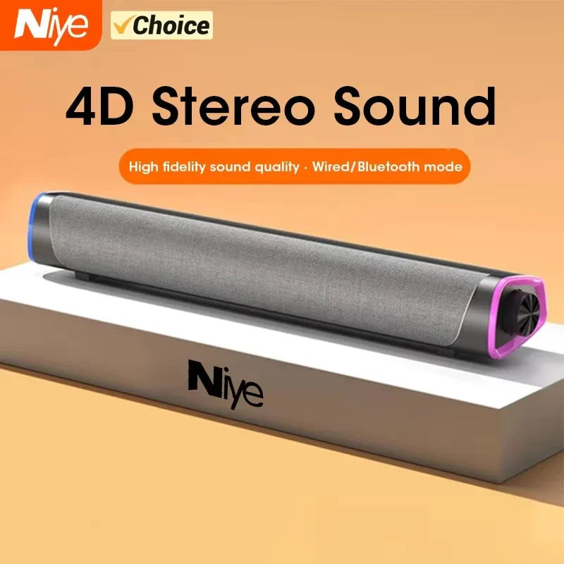 The Ultimate Bluetooth Woofer Speaker | IMAX Theater-Grade Surround Sound | Wireless Home Theater System | For Laptop and TVs