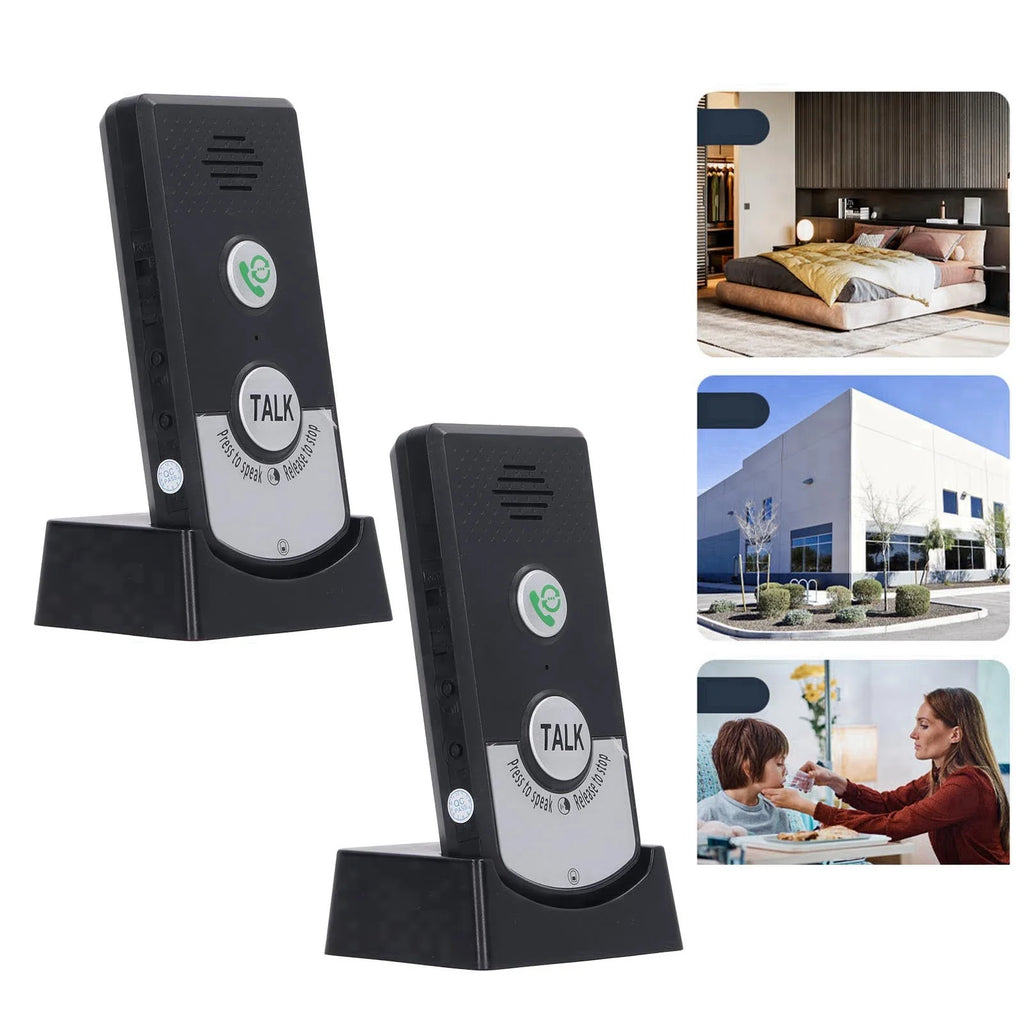 2 Way Voice Intercom Super Long Range Wireless Intercomunicador Waterproof Intercom Doorbell System Unit