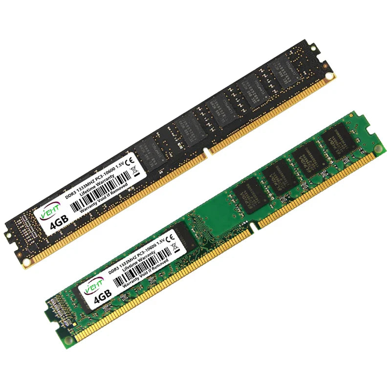 DDR2 DDR3 DDR4 4GB 8GB 16GB Desktop Memories Ram PC3 1.5V 8500 10600 12800 PC4 1.2V 2133 2400 2666Mhz Non-ECC DIMM Memory Ram