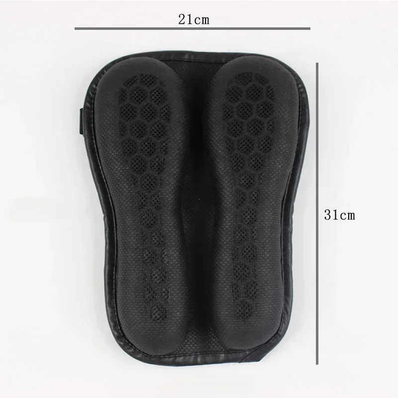 Foldable Motorcycle Gel Seat Cushion 3D Honeycomb Structure Shock Breathable Motorcycle Gel Seat Pad Gel Cushion For Seat