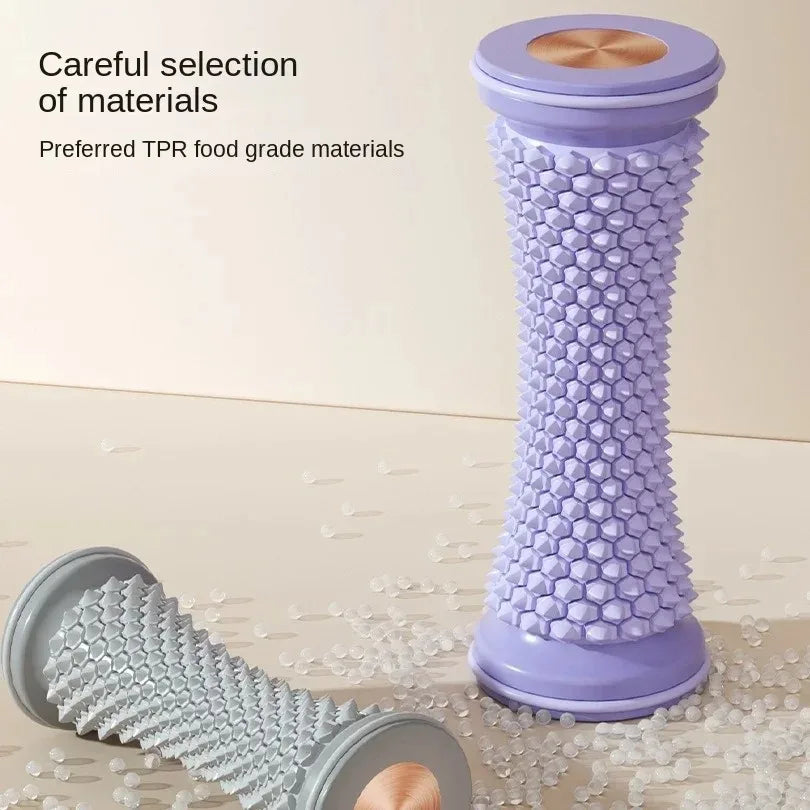 Mini Foot Massager Massage Roller Yoga Massage Ball Plantar Fascia Roller Muscle Relaxation Care Plastic Manual Foot Massager