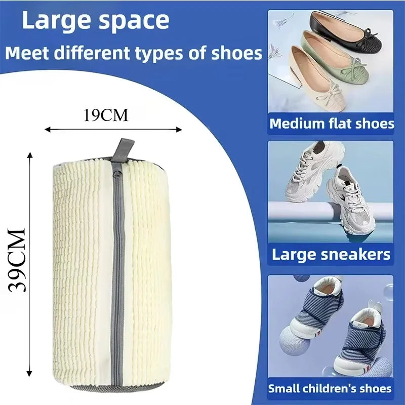 1Pcs Shoe Washing Machine Bag Sneaker Cleaning Laundry Shoe Bag For Washer Dryer Reusable Shoe Washing Bag Shoe Washing Machine