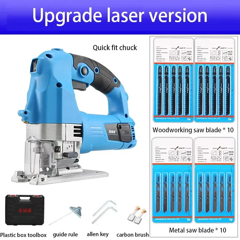 Curve Saw Electric Saw Multifunction Reciprocating Saw Plank Pulling Mini Cutting Machine Handheld Electric Woodworking Tools
