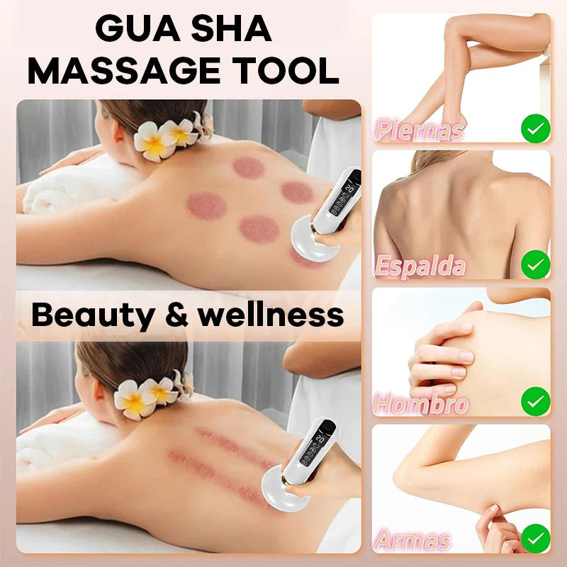Intelligent Vacuum Cupping Suction Massager Glass Jars Anti Cellulite Cupping Vacuum Guasha Massage Beauty Health Scraping