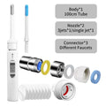 New Faucet Oral Irrigator Dental Water Flosser Non-electric Cordless Teeth Cleaner Water Jet for Teeth Water Pressure Adjustable