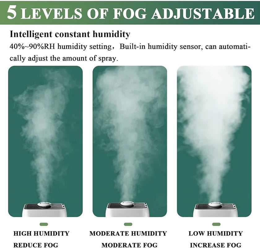 Industrial humidifier large capacity fog disinfectant sprayer large commercial supermarket vegetable and fruit preservation 110V