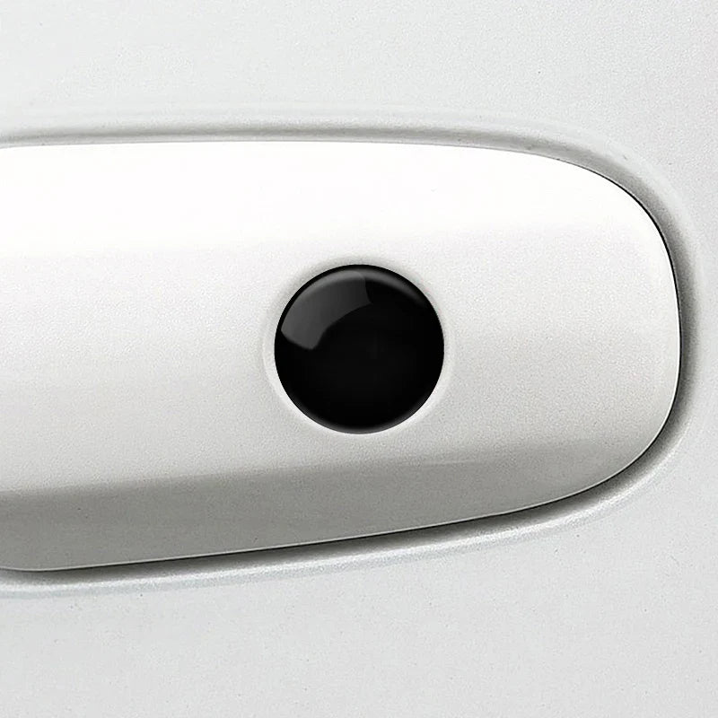 4pcs Car Door Keyhole Stickers Auto Door Lock Protection Self-adhesive Decal Universal Car Accessories for BMW X3 X5 E46 E85 E60