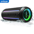Ortizan X30 Portable Bluetooth Speaker 40W Outdoor IPX7 Waterproof Bass Boost Sound Box 3-EQ TWS Dual Pairing BT5.3 RGB Lights
