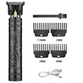 Carving T9 Vintage Professional Electric Hair Cutting Machine USB Rechargeable Portable Shaver Trimmer For Beard Care Best Gift