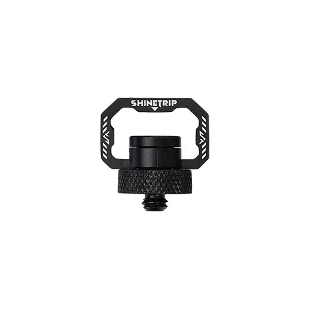 Light Stand 1/4 Thread Camping Light Holder with Lanyard Portable Light Hanger Multifunctional for Light Camera Speaker