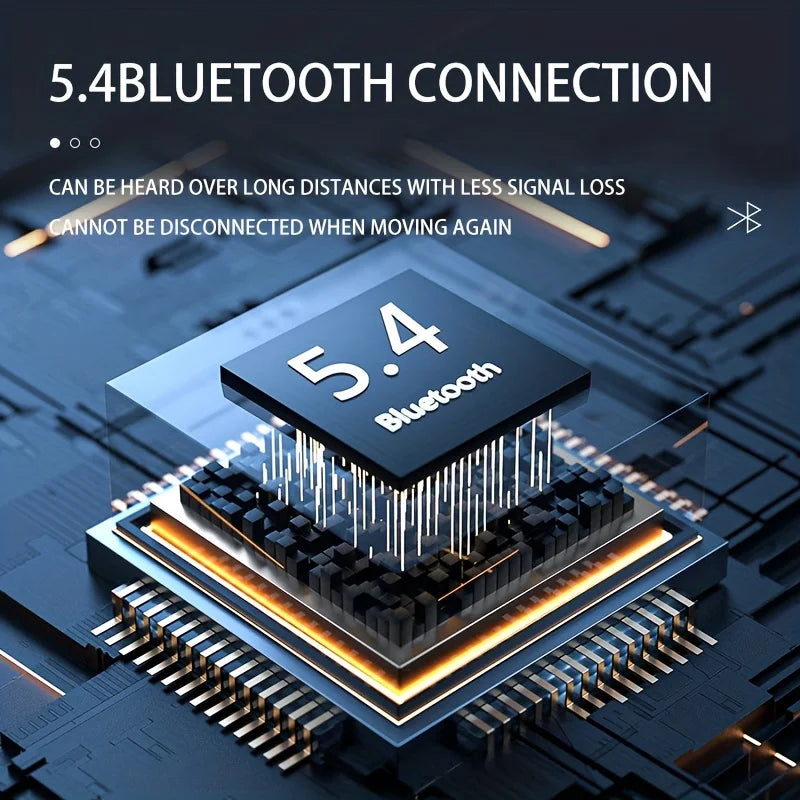 Wireless Headphones Bluetooth Headset With Microphone Bone Conduction Handsfree Noise Canceling Earphones For Driving Audifonos
