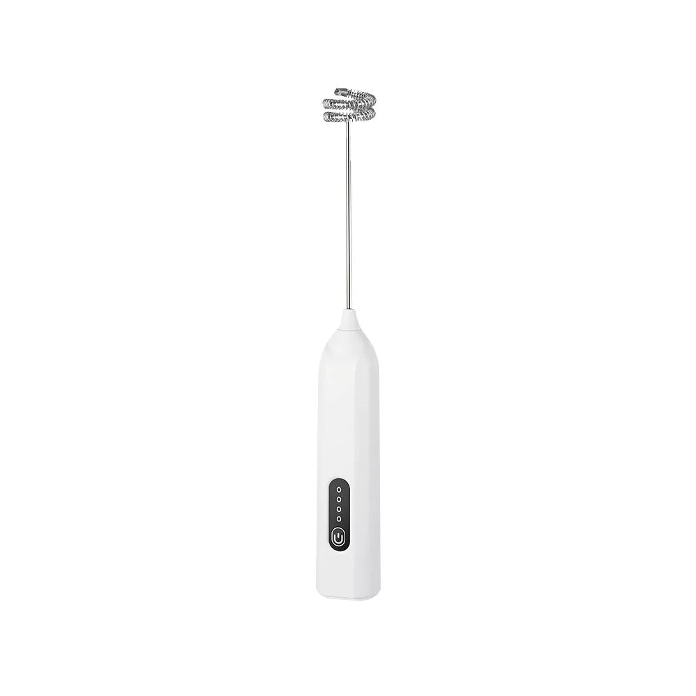 Wireless Milk Frother USB Rechargeable Electric Automatic Rotary Blender Handheld Milk Foamer for Coffee Cappuccino Cream Maker