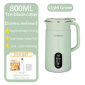 SUNATUR 600w Soybean milk maker- 800ml Heated wall breaking machine，for nut vegetable（HB-B6K）