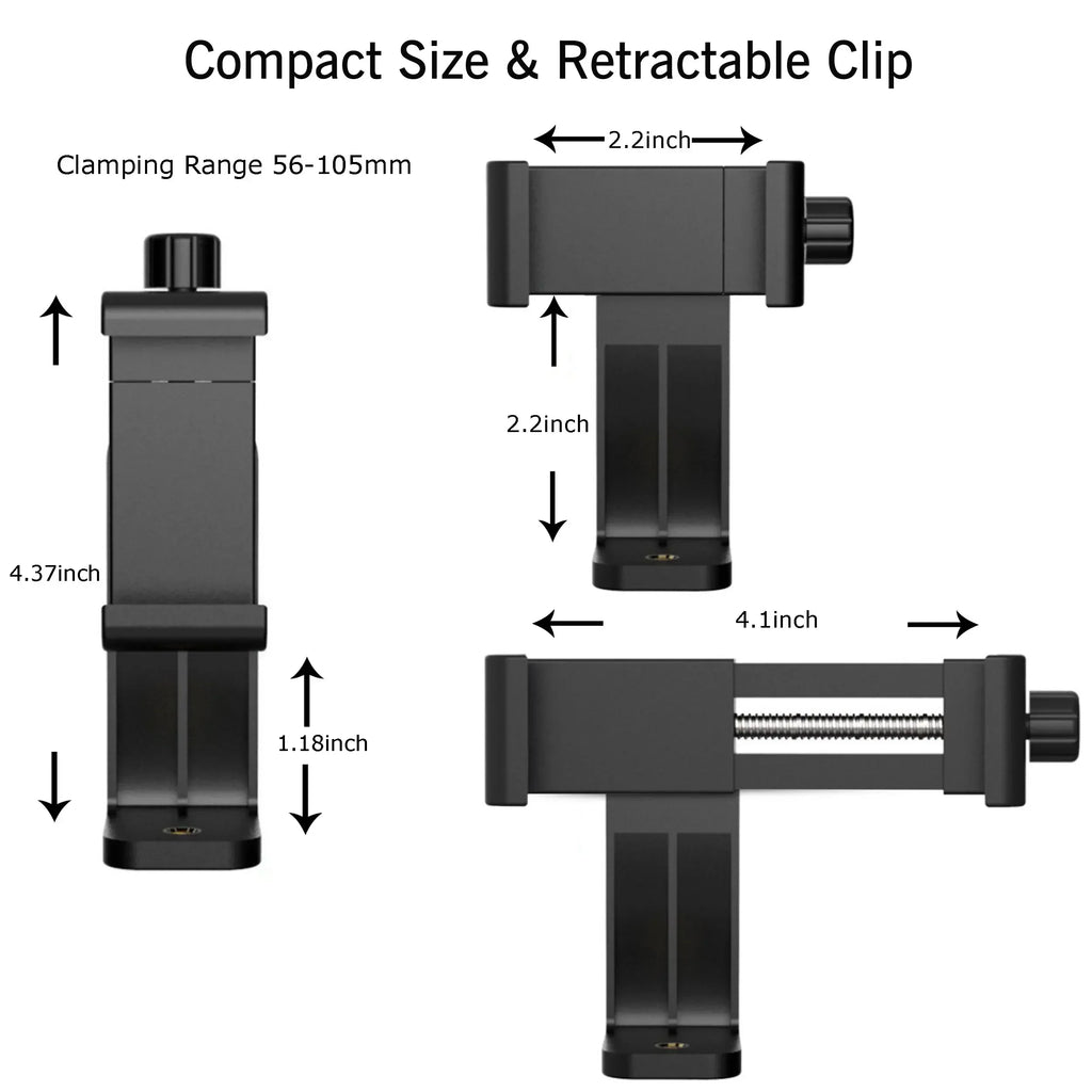 Phone Holder Portable Tripod Foldable Desktop Mobile Phone Stand Rotatable Selfie Holding Live Video Camera Stabilizer Bracke