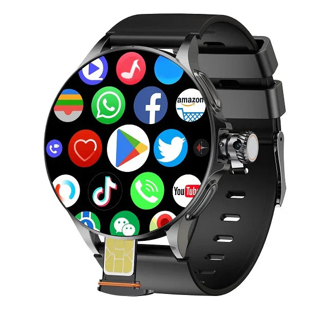 4G+32G ROM Android Smart Watch Men GPS HD Camera Smartwatch NFC 4G SIM Card Women WIFI Wireless Fast Internet Access Video Call