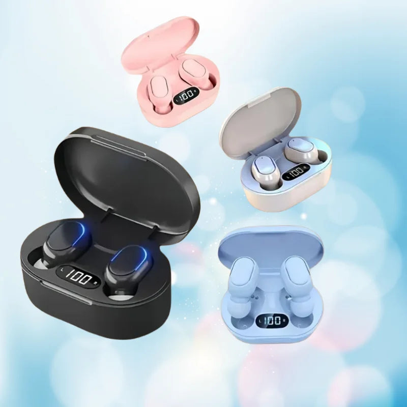 E7S TWS Wireless Headphones Bluetooth Earphone Control Sport Headset Waterproof Microphone Music Earphone Work On All Smartphone