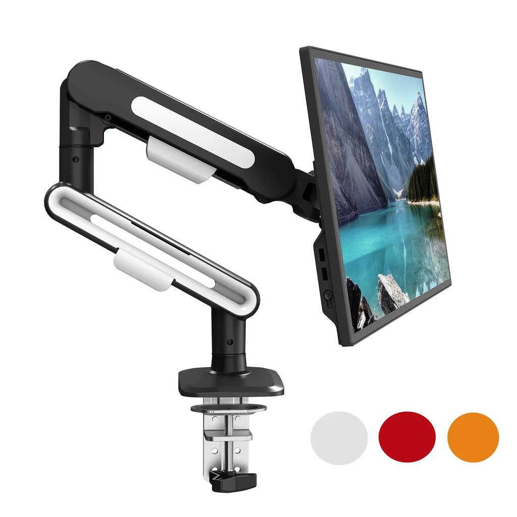New Update Desktop Monitor Mount Bracket for 13 to 32-Inch LCD Screens Rotating Mechanical Arm Lift Base Desktop TV Screen Stand