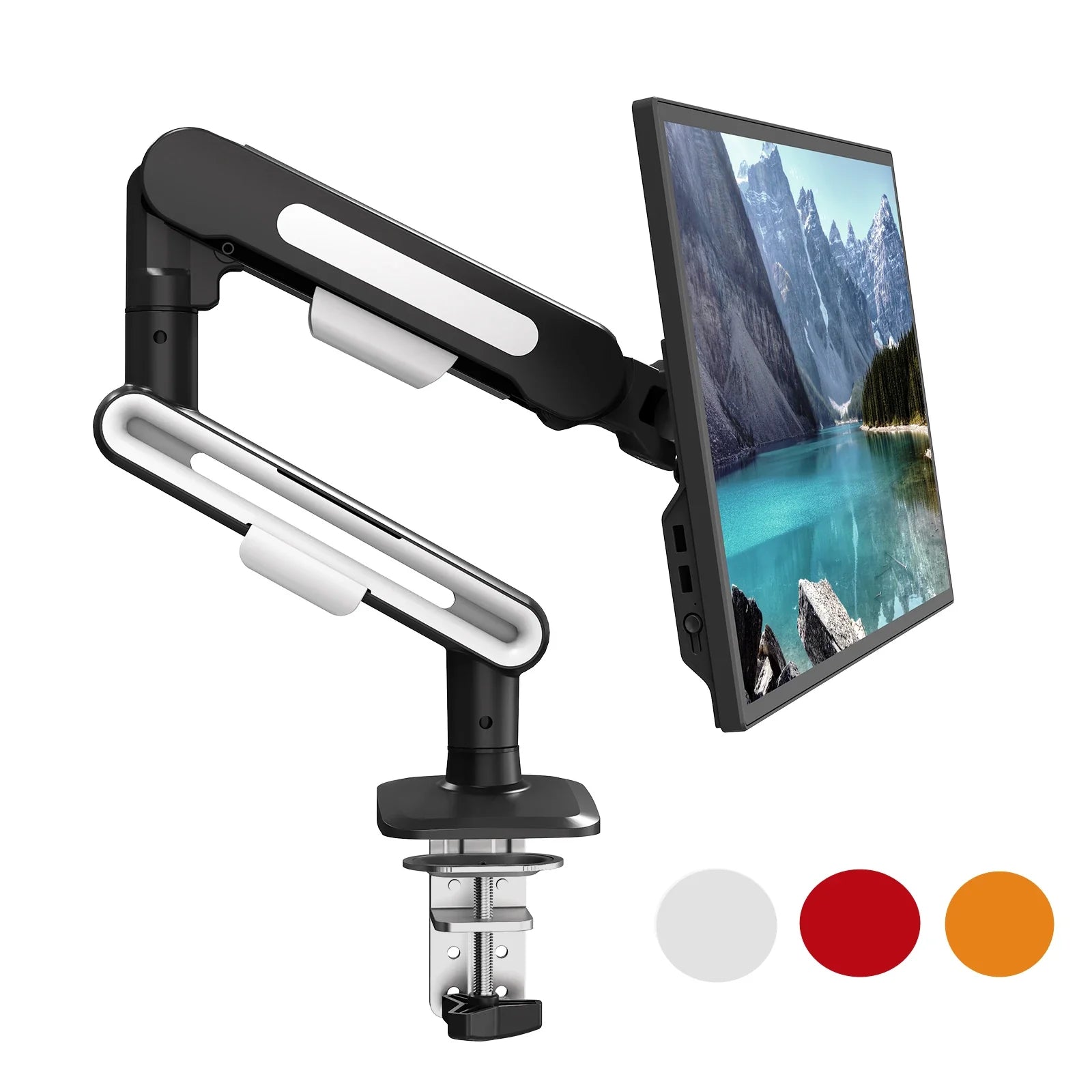 New Update Desktop Monitor Mount Bracket for 13 to 32-Inch LCD Screens Rotating Mechanical Arm Lift Base Desktop TV Screen Stand