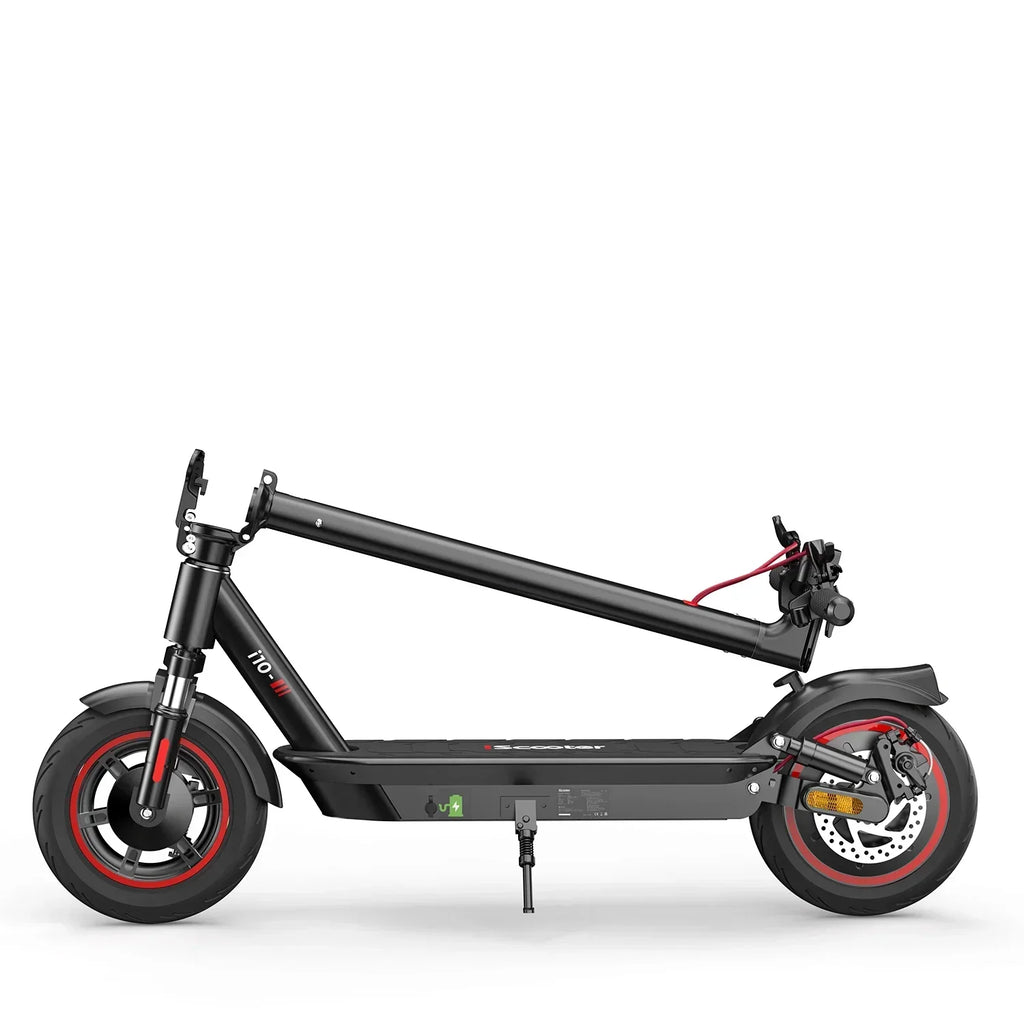 ISCOOTER I10 650W Motor Foldable Electric Scooter 42V15Ah Battery Adult EScooter 10 Inch Tires City Commuter Electric Scooter
