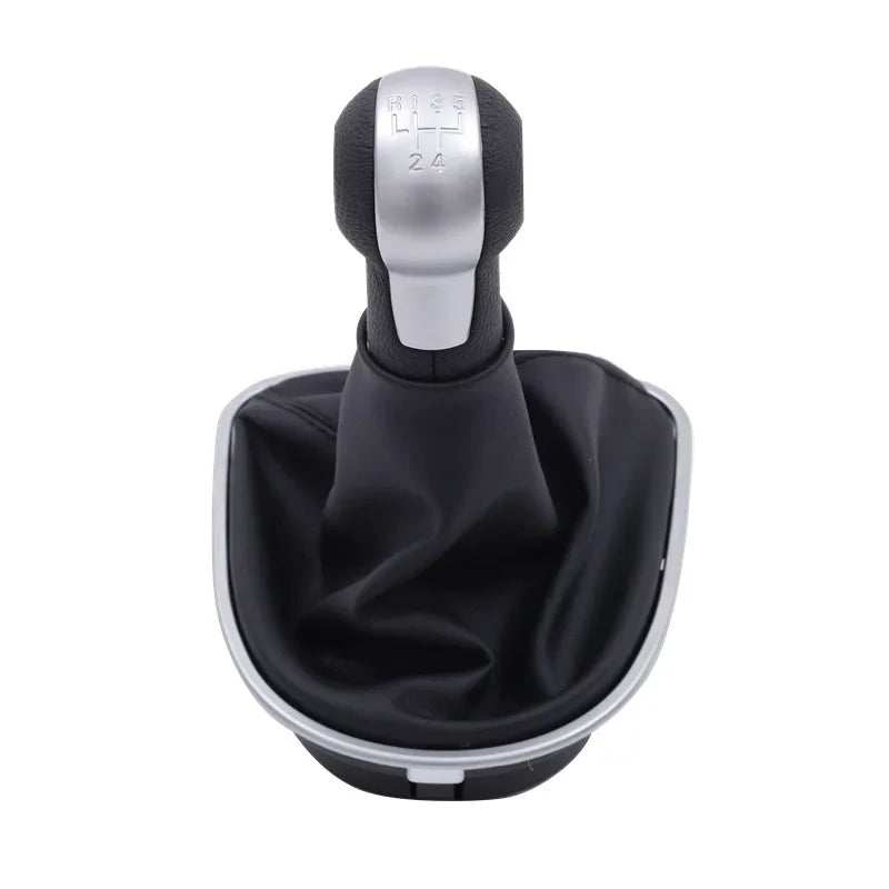 For Seat Leon MK2 1P (2005-2012) Altea XL (2004-2012) Toledo MK3 (2004-2009) Car Gear Stick Shift Knob with Leather Boot