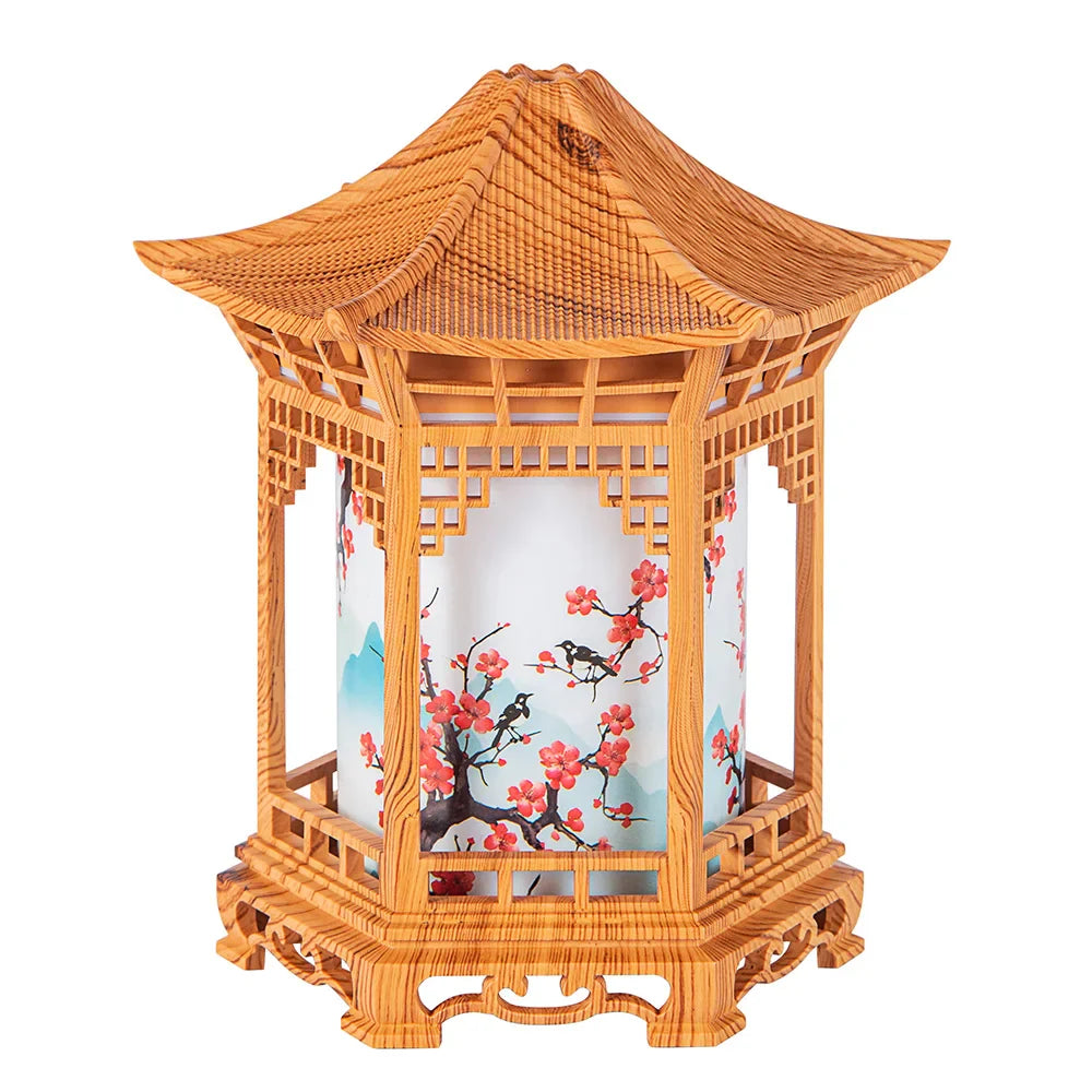 USB-Powered Air Humidifier, Modern Asian Decor, Mini Humidifier, 2 Spray Modes,  Continuous/Mist Modes, Ideal Romantic Gift.