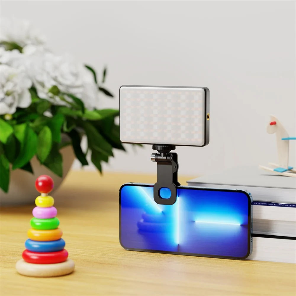 ST120 RGB Full Color Video Light 2500-9000K Fill Light for Camera Smartphone Photography Video Live Streaming Tiktok YT