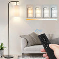 Remote Control Floor Lamp with Adjustable Color & Brightness, 9W LED for Living Room Bedroom Office