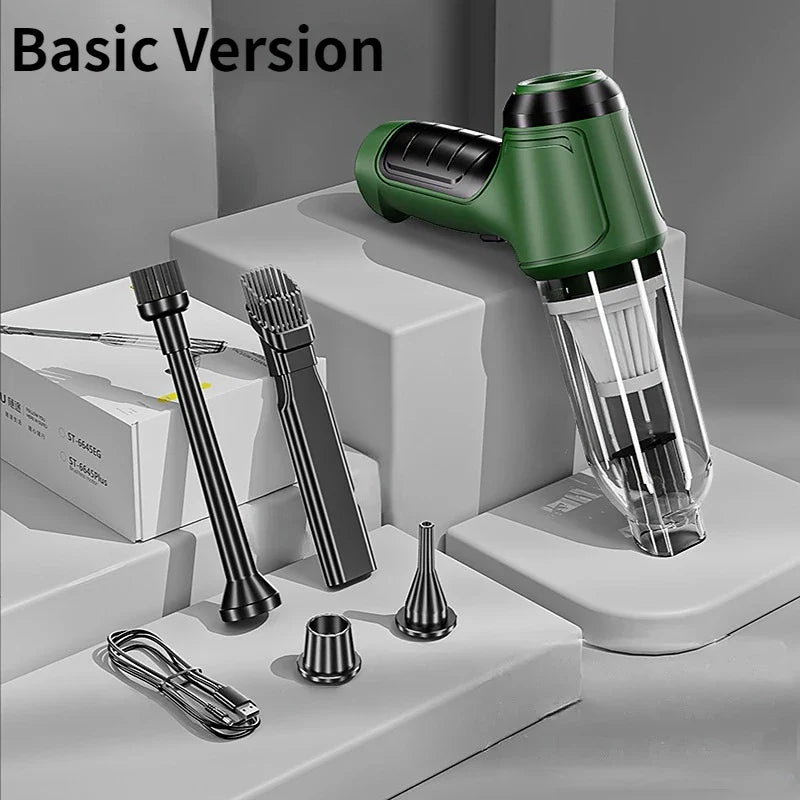 Car Wireless Vacuum Cleaner Strong Suction Handheld  Wet Dry Auto Vacuum Home & Car Dual Use Mini Vacuum Cleaner Home Appliance