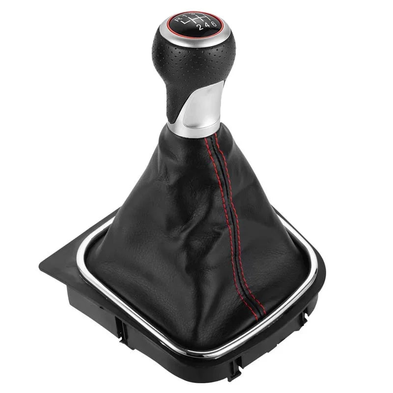 Car Gear Shift Knob Stick Knob HandBall Lever Shifter 5 6 Speed For Volkswagen VW Golf 5 6 MK5 MK6 R32 GTI 04-09 Scirocco(2009)