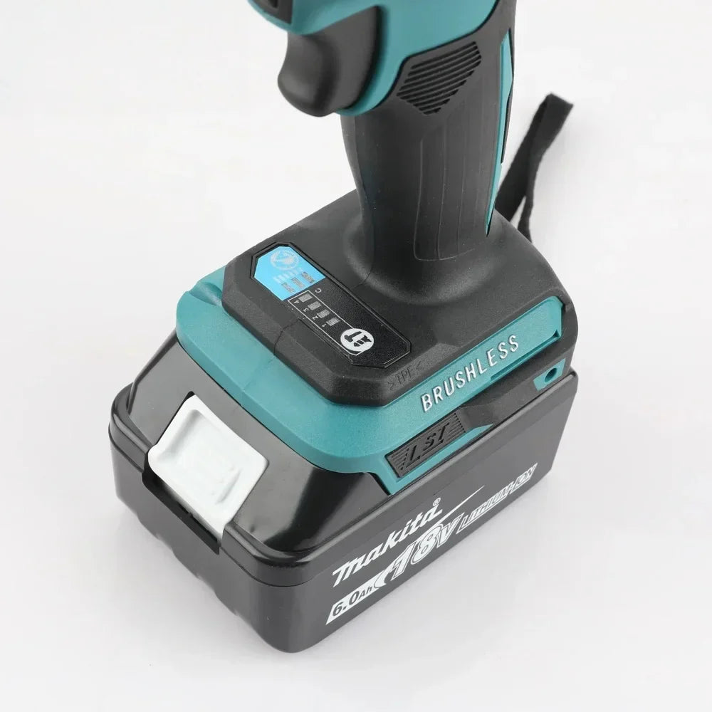 Makita DTD172 Impact Drive 1/4inch Brushless Electric Screwdriver Cordless 180N.m Electric Drill Power Tools