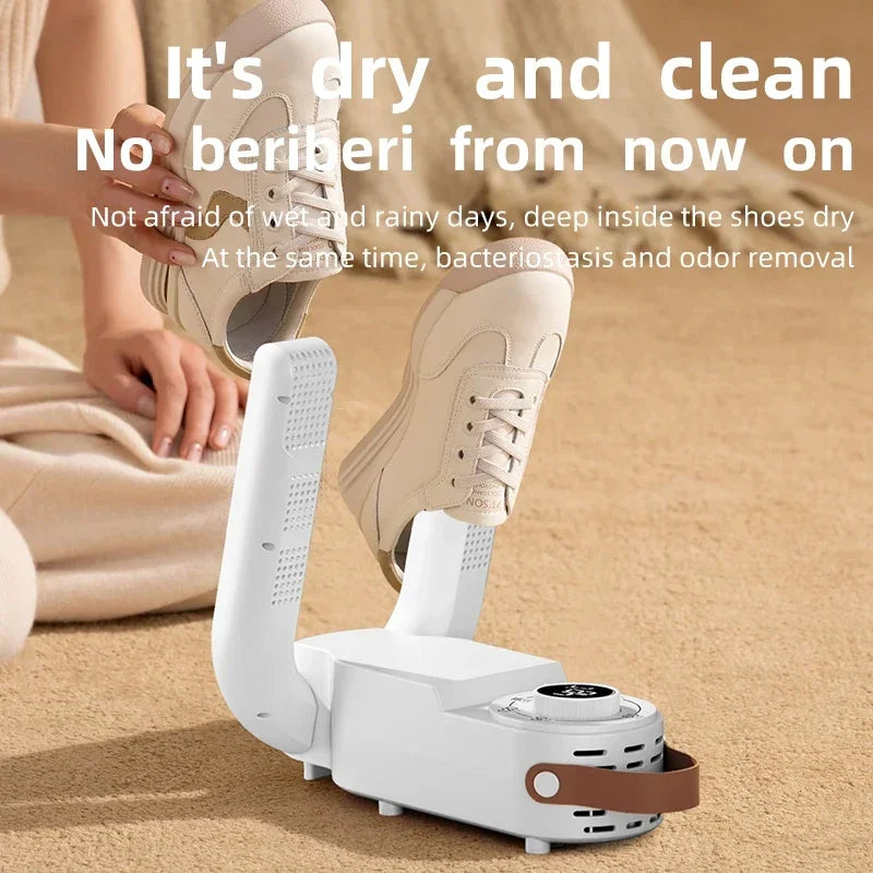 New Intelligent Shoe Dryer Quick Drying Deodorizing Sterilizing Adjustable Timer Household Shoe Warmer And Heater