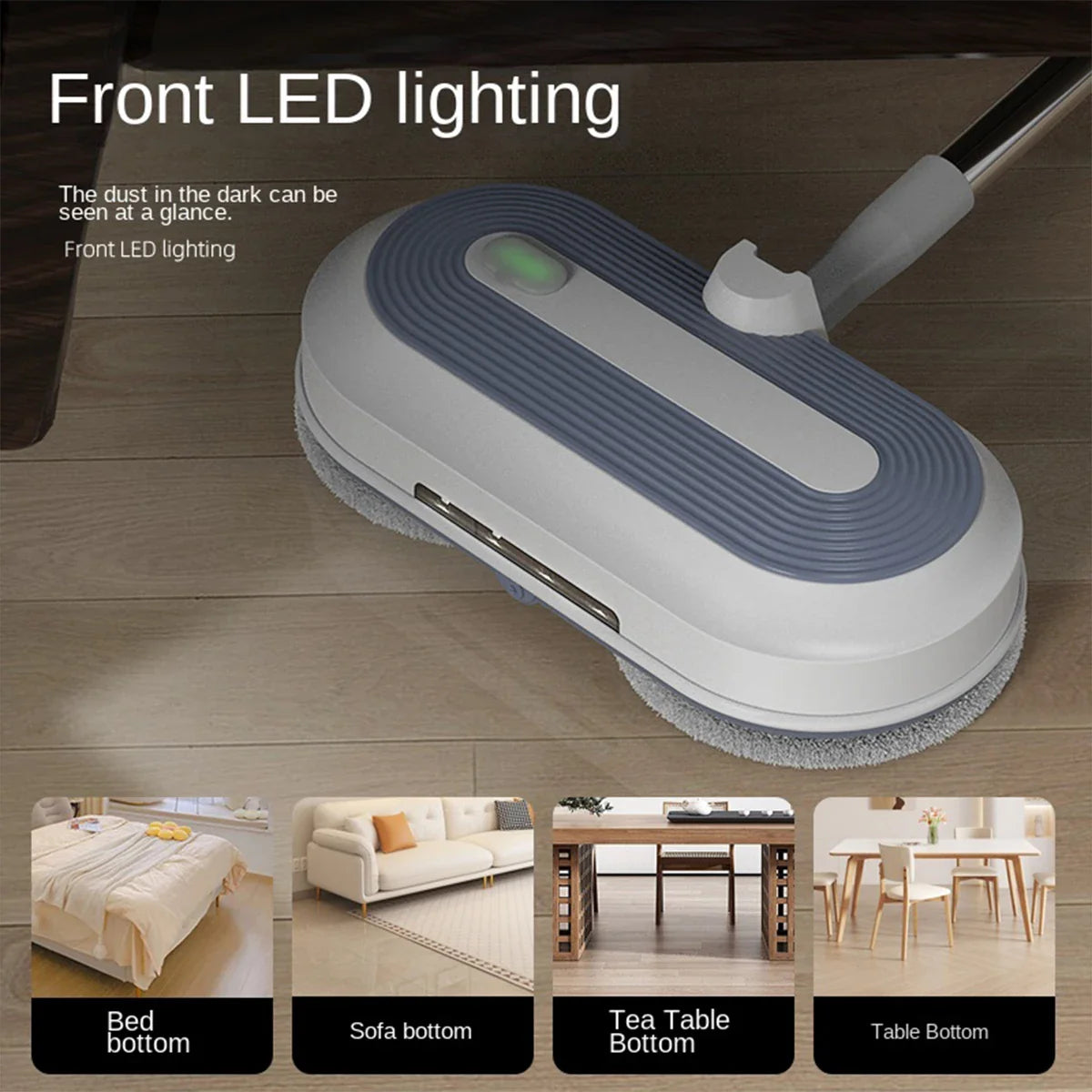 1 electric mop vacuum cleaner, Easy To Operate, Suitable For Home Dormitory Office And Other Use