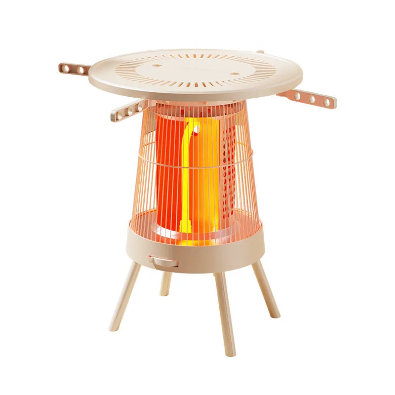 50 Hz Portable Electric Outdoor Camping Patio Space Heater Energy Saving Stove Boil Water Tea Making Household Aquecedor Lareira