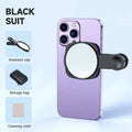 Smartphone Camera Mirror Reflection Clip Kit Portable Mobile Phone Camera Mirror Clip With Storage Bag Phone Rear Selfie Mirror