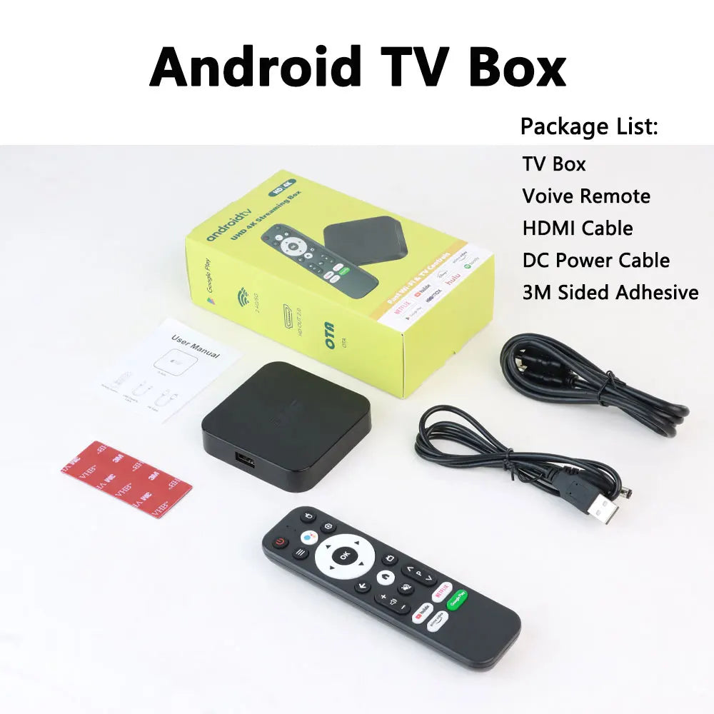 4K Ultra HD Smart TV Box U16 Android 11.0 Allwinner H313 2GB RAM 16GB ROM with Dual Band WiFi for High Speed Streaming and Ent