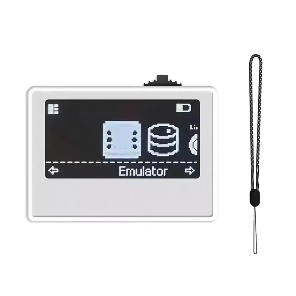 BSLIUFANG Smart NFC Emulator for AMB iNFC OLED HD Smart Emulator Accessory for Switch/Switch2 Simple Pixel Style System