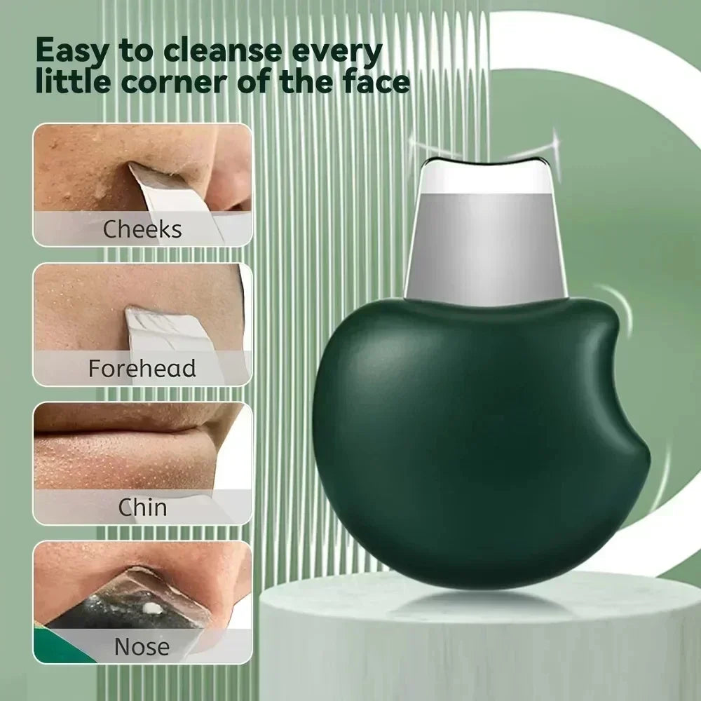 Portable Face Blackhead Spatula Exfoliator Deep Cleansing Tool Double-Headed Blackhead Remover Pore Cleaner Spatula Skin Care