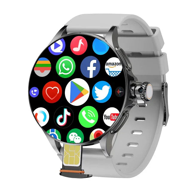 4G+32G ROM Android Smart Watch Men GPS HD Camera Smartwatch NFC 4G SIM Card Women WIFI Wireless Fast Internet Access Video Call