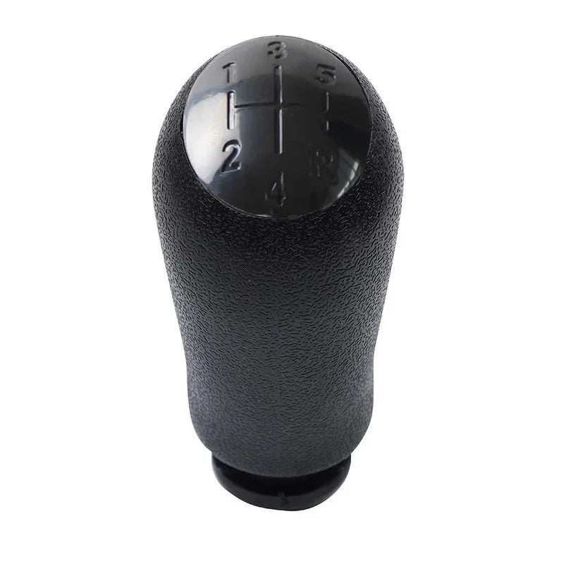 5 Speed Gear Shift Knob Stick Head Universal Car Gear Shift Lever Handle Clio 3 Laguna 2 Dust-Proof Cover Black gear lever knobs