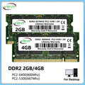 DDR3 DDR2 2GB 4GB 8GB Laptop Memories Ram PC2 5300 6400 1.8V 200Pin PC3 PC3L 1066 1333 1600Mhz 204Pin SODIMM Notebook Memory Ram