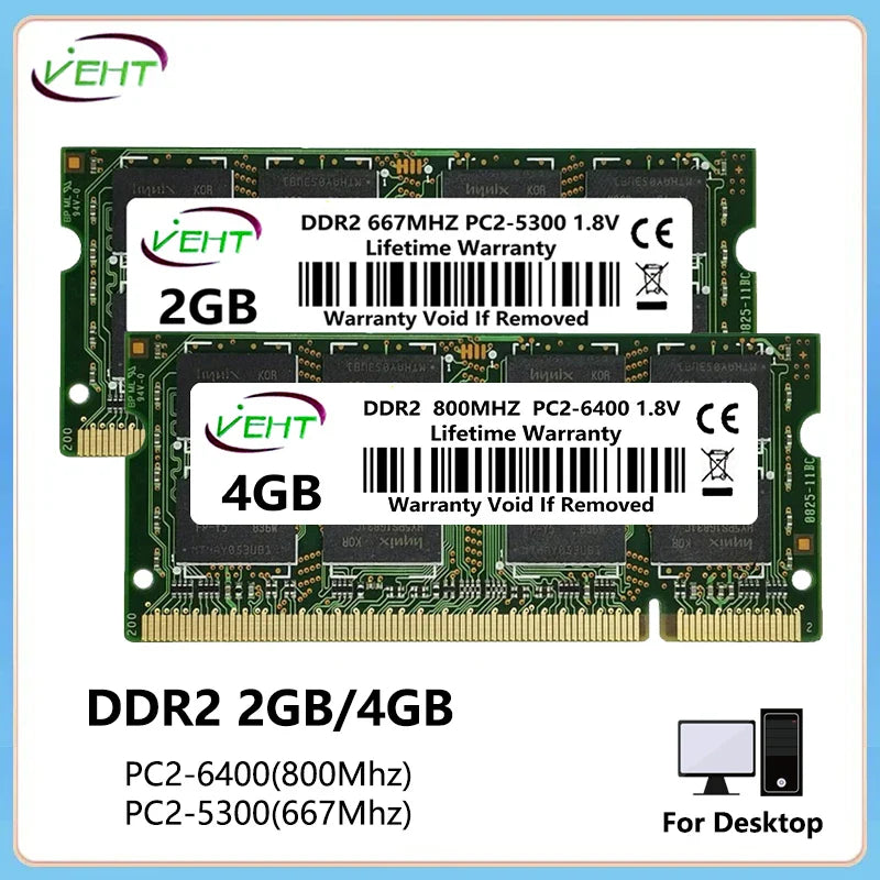 DDR3 DDR2 2GB 4GB 8GB Laptop Memories Ram PC2 5300 6400 1.8V 200Pin PC3 PC3L 1066 1333 1600Mhz 204Pin SODIMM Notebook Memory Ram