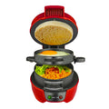 Portable Burger Sandwich Omelette Toaster Maker Breakfast Sandwich Hamburger Maker with Egg Cooker Ring Non Stick for Pancakes