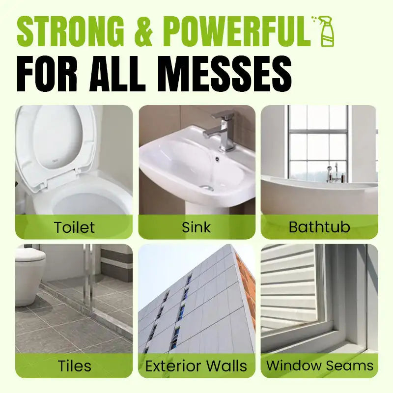 Multi-Purpose Oxalic Acid Stain Removal Cleaning Spray 300ml Oxalic Acid Cleaner Toilet Bathroom Tile Cleaning Agent