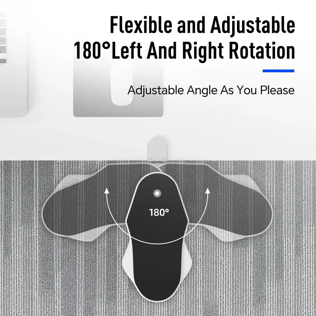 1pc Adjustable Ergonomic Arm Rest - Foldable Desk Extension with Rotating Wrist Pad for Home & Office Comfort Wrist Rest Support