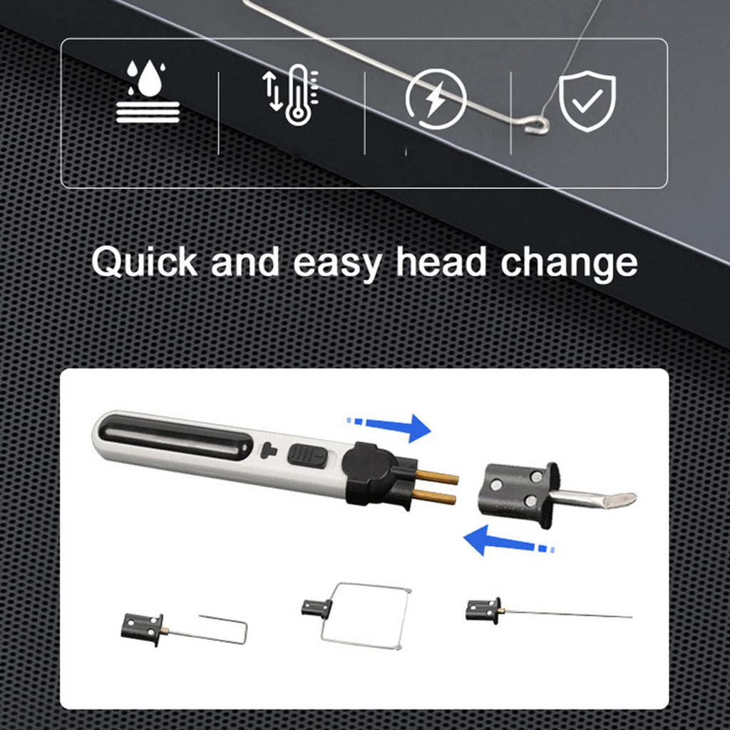 Cordless Foam Cutter Hot Wire Foam Cutter Pen Styrofoam Cutting Tools Kit Electronic Soldering Kit Multifunctional Engraving Pen