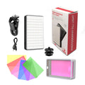 ST-120 LED Video Light Fill Light Rechargeable 3000 MAh CRI95 Portable Mini Selfie Light 2500-9000K Ajusted 3 Light Modes